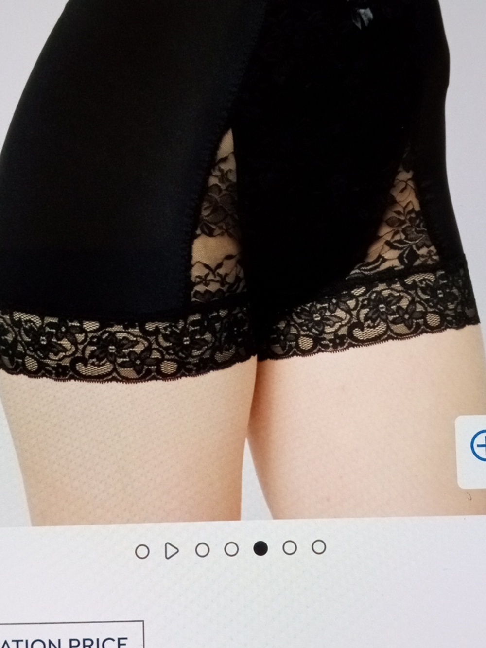 Rhonda Shear 3 Pack Classic Pin Up Panty With Lace